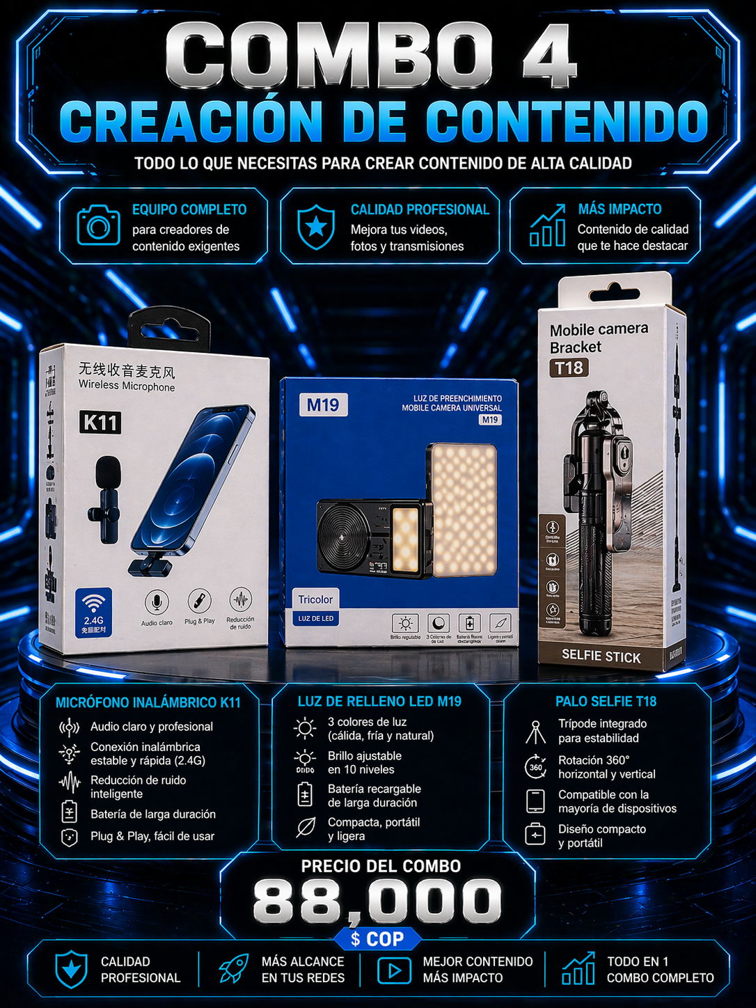 COMBO CREACION CONTENIDO #4